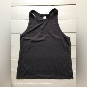 Old Navy Active Black Tank Top Side XL